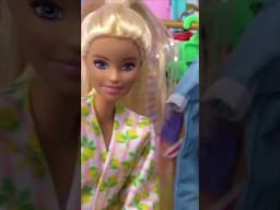 Barbie Family Baby Doll Morning Routine