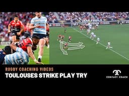 Rugby Analysis: Toulouse Strike Play Try