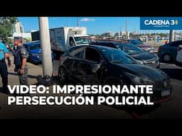 Impactante persecución: comenzó en Carlos Paz y terminó con un choque en Córdoba | Cadena 3