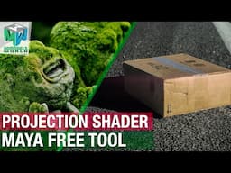 ProjShader Tool - Quickly Create Projection Shaders in Maya