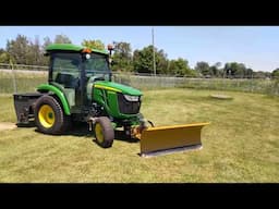 #JohnDeere 3039R Sidewalk tractor