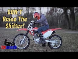 How To Easily Shift With STIFF Dirt Bike Boots [For Beginners]