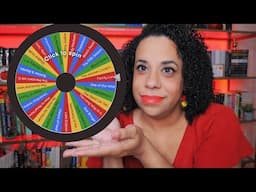 currently reading 30 books?! letting a spinning wheel choose what I finish.