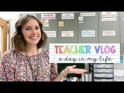 TEACHER VLOG | i'm back!!! :)