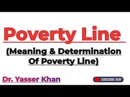 Poverty Line | Meaning Of Poverty Line | Determination Of Poverty Line | Indian Economy | CUET UGC