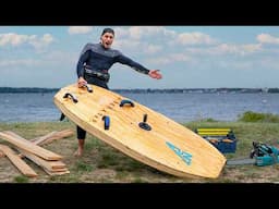 😲 CAN I BUILD MY OWN BOARD? | DIY Windsurf Board 2.0