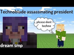 Technoblade assassinating Tubbo(L'Manberg president) in Dream SMP ̶c̶a̶n̶o̶n̶