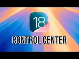 Build Widgets for the Control Center (& Lock Screen) for iOS 18