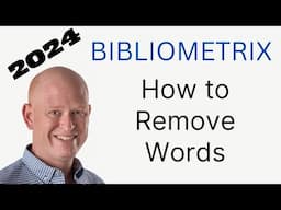 Bibliometrix:  How to Remove Words ✔️