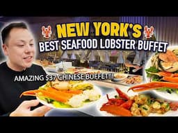 AMAZING $37 Chinese Seafood and Lobster Buffet in New York Flushing Queens!