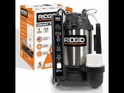 RIDGID SMART SUMP PUMP PROMO