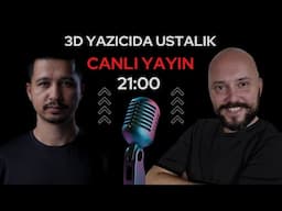 Creality 3D Yazıcıları Etkin Kullanmanın Pratik Yolları | Can Çevirgen @3DYAZICITÜRKİYE