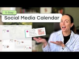 How To Create Your Social Media Calendar From Scratch | + Free Calendar Tool