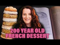 What did French royals eat for dessert 200 years ago?   | How To Cook That Ann Reardon