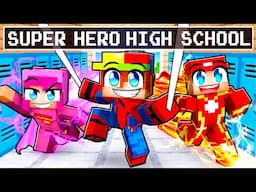 Johnny Goes To SUPERHERO SCHOOL In Minecraft!