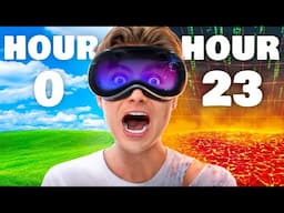 Spending 24 Hours In Virtual Reality!!