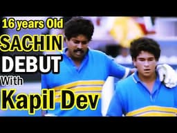 Sachin Tendulkar debut | the 1st match