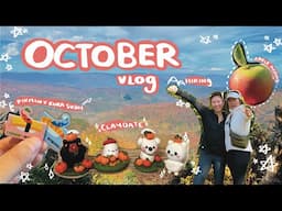 October Fall Travel VLOG | Catskill Hiking | Claydate | Pikmin X Kura Collab | Apple Picking