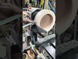 How do you make a bowl? #lathe #woodbowl #woodworking #shorts