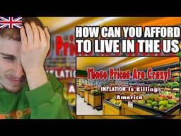 Brit Reacts to Why Grocery Shopping is a NIGHTMARE in the USA!