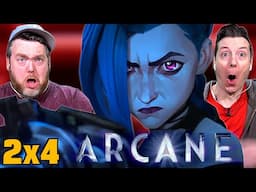 We Did NOT See the Ending Coming! - Arcane Season 2 Eps 4 Reaction