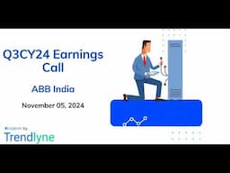 ABB India Earnings Call for Q3CY24