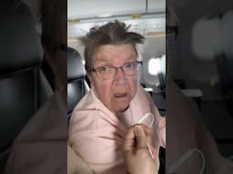 GRANDMA ON PLANE! 👵🏼✈️🤬