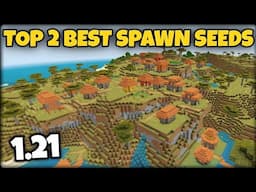 TOP 2 BEST SPAWN SEEDS IN MINECRAFT PE 1.21 (HINDI)