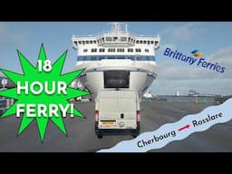 Cherbourg to Rosslare on Brittany Ferries Salamanca! & Our first impressions of Ireland!