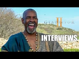 Gladiator 2 Cast Interviews