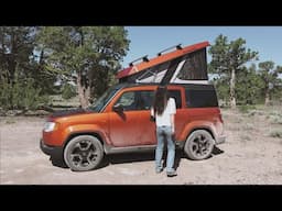 introducing my mini car camper | 4WD pop-up tent