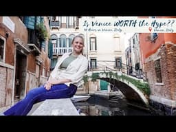 Venice City Tour, Venetian Food, & Fun Facts |  Venice Italy Vlog (2022)