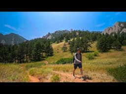 Hiking from Eldorado Springs to Boulder