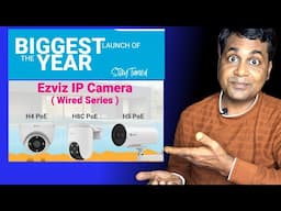 Ezviz wired ip camera now launched !! Ezviz poe camera in india!!