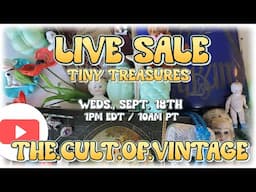 Tiny Treasures Live Sale