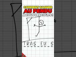 Comment gagner au pendu ?