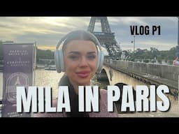 ✨MILA IN PARIS VLOG 1✨ I GOT STUCK IN MY AIRBNB 🙄 / PERFUMES I PACKED | Mila Le Blanc 2024