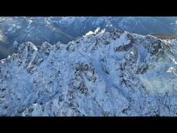 1959 C-310C over the Sierra Mtns First Snowfall