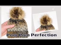 How to Attach a Faux Fur Pom Pom to a Beanie Like a Pro