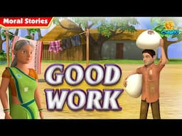 Moral Stories | Good Work | 3D Animation English | OFFICIAL Chikki Tv