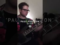 My new Single ‘Paul Position’ is out now! Watch the full video on my YouTube channel! #guitar