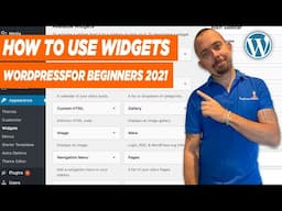 How To Use WordPress Widgets 2021 - WordPress For Beginners