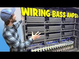 Installing 12 BASS AMPS w/ Custom CAR AUDIO Wiring + How To Set Head Unit & Amplifier GAINS on IX6.1