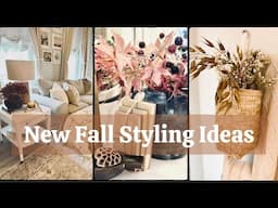 Affordable Fall Decorate with Me 2024 | Cozy Fall Home Decorating Ideas | Thrifted & DIY Inspiration