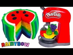 How to Make a Play Doh Rainbow Cake