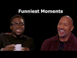 Kevin Hart & Dwayne Johnson Funny Moments 2019 Compilation