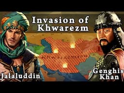 Invasion of Khwarezm (1221) Jalaluddin & Genghis Khan | #3