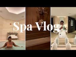 Relaxing SPA DAY Vlog- swedish massage, sauna, steam bath, jacuzzi