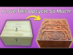 I Wish I Could Have Kept This Upcycled Steampunk Box For Myself!