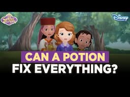 Sofia Discovers a Magical Potion | Sofia The First | @disneyindia